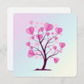 Boom van de liefdesboom van de Waterverf van het k (Voorkant / Achterkant)