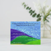 Boom van de Life-antwoordkaart RSVP Kaartje (Staand voorkant)