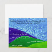 Boom van de Life-antwoordkaart RSVP Kaartje (Voorkant / Achterkant)