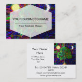 Boom van de nacht en de dag van het leven visitekaartje (Voorkant / Achterkant)