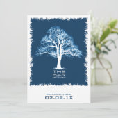 Boom van de Nota van de Nota van de Vrijheid Mitzv Kaart (Staand voorkant)