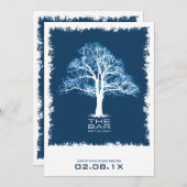 Boom van de Nota van de Nota van de Vrijheid Mitzv Kaart (Voorkant / Achterkant)