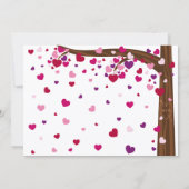 Boom van de partij van het Geest van de Overeenkom Kaart (Achterkant)