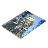 Boom van de pijnboom van de derde generatie notitieboek (Linkerzijde)