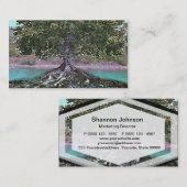 Boom van de Rand van de Lakes Visitekaartje (Voorkant / Achterkant)