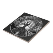 Boom van de Tegel van Life-keramiek Tegeltje (Zijkant)