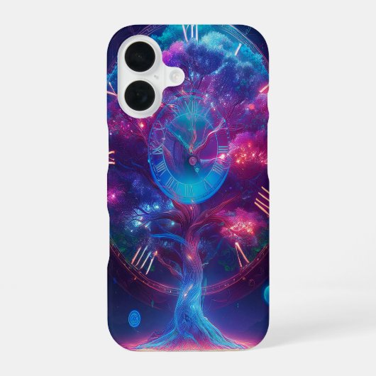 Boom van de tijd iPhone 16 hoesje (Achterkant)