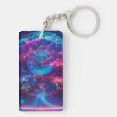 Boom van de tijd sleutelhanger (achterkant)