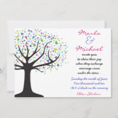 Boom van de Uitnodiging van de Weddenschap van het (Voorkant)