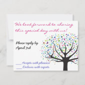 Boom van de Uitnodiging van de Weddenschap van het (Voorkant)