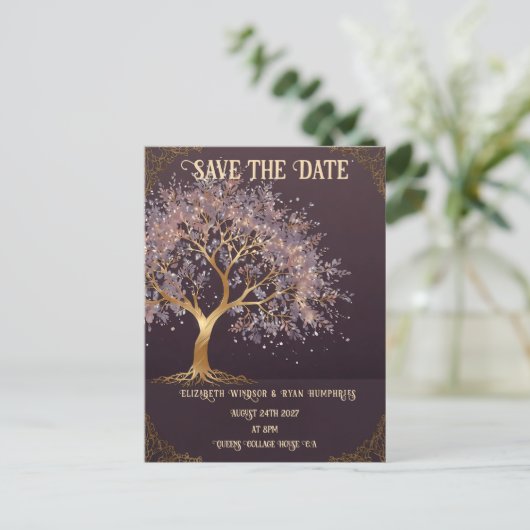 Boom van de Uitnodiging van de Weddenschap van het (Staand voorkant)