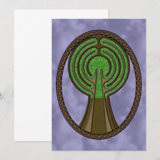 Boom van de Uitnodiging van het Leven (Voorkant / Achterkant)