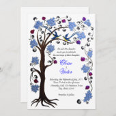 Boom van de uitnodiging voor het huwelijk van Life (Voorkant / Achterkant)