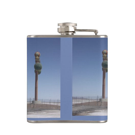 Boom van de Utah-fles Heupfles (Achterkant)