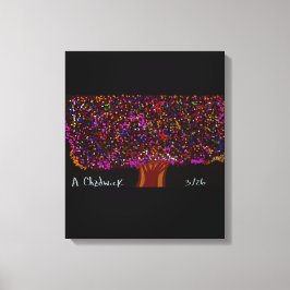 Boom van de Voorspoed Canvas Afdruk