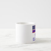 Boom van de vrijheid espresso mok (Voorkant)