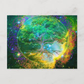 Boom van de Wellness van het Leven Briefkaart (Voorkant)
