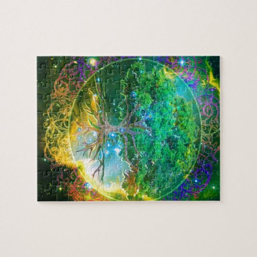 Boom van de Wellness van het Leven Legpuzzel (Horizontaal)