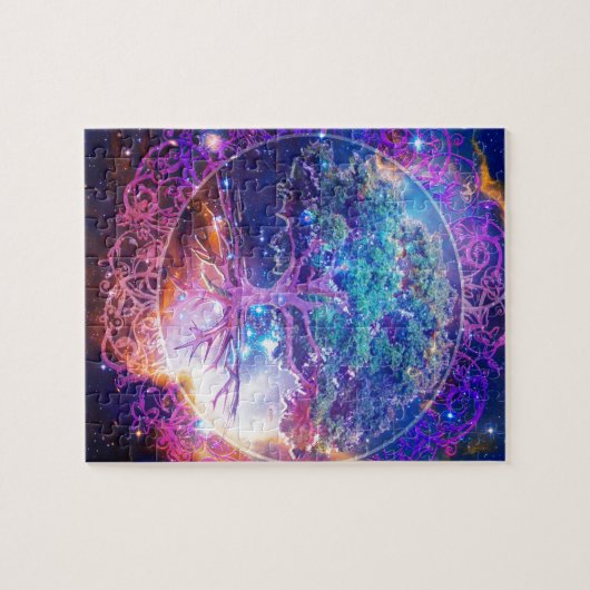 Boom van de Wellness van het Leven Legpuzzel (Horizontaal)