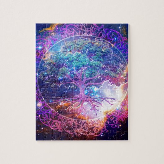 Boom van de Wellness van het Leven Legpuzzel (Verticaal)