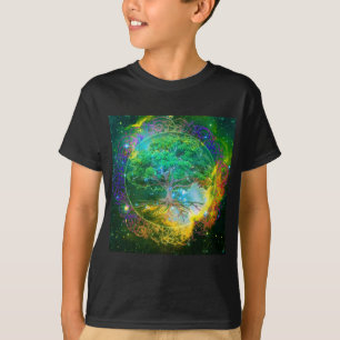 Boom van de Wellness van het Leven T-shirt