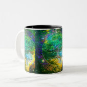 Boom van de Wellness van het Leven Tweekleurige Koffiemok (Voorkant links)