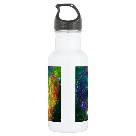 Boom van de Wellness van het Leven Waterfles (Achterkant)