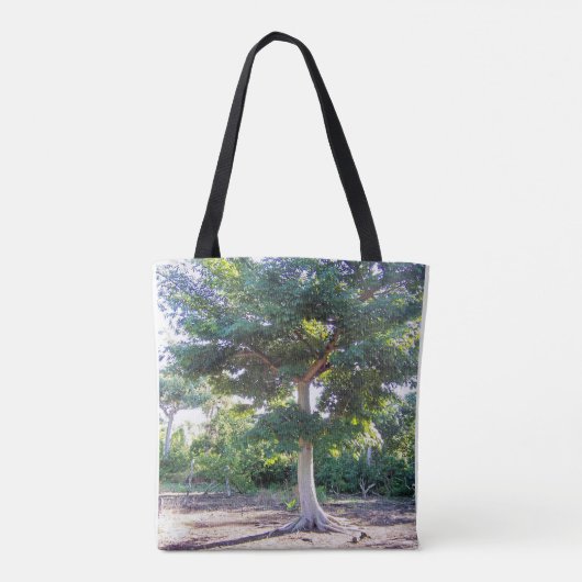 Boom van de Wisdom-tas Tote Bag (Achterkant)