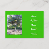 Boom van de Wisdom-visitekaartjes Visitekaartje (Achterkant)