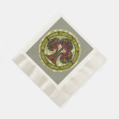 Boom van de zegening servet (Hoek)