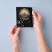 Boom van Eeuwig Licht | Boom des Levens Ontwerp Flyer (Hand)