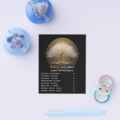 Boom van Eeuwig Licht | Boom des Levens Ontwerp Flyer (Enkel)