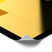 Boom van goud poster (Hoek)