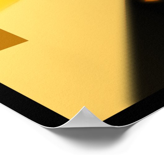 Boom van goud poster (Hoek)