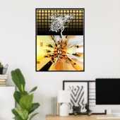 Boom van goud poster (Thuiskantoor)