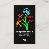 Boom van Handyman Tools Visitekaartje (Voorkant)