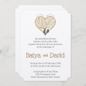 Boom van hartenweddenschappen kaart (Voorkant / Achterkant)