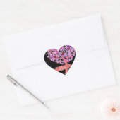 Boom van Hartsliefde Hart Sticker (Envelop)
