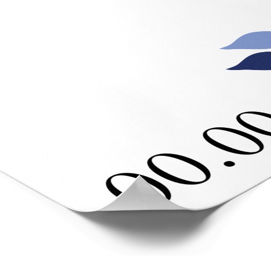 Boom van het Boek van de Biddeling van het Bericht Poster (Hoek)