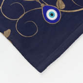 Boom van het boze oog fleece deken (Hoek)
