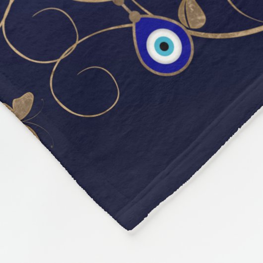 Boom van het boze oog fleece deken (Hoek)