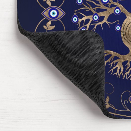 Boom van het boze oog muismat (Hoek)