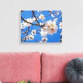 Boom van het doek met omwikkeling van de bloemen canvas afdruk (Insitu (Woonkamer))