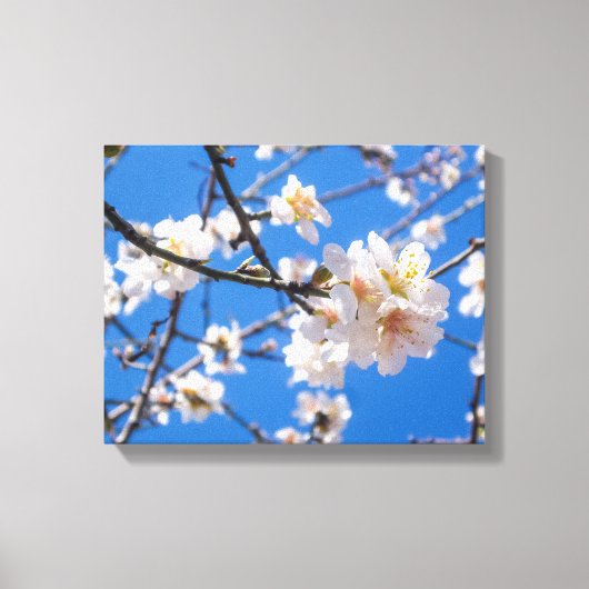 Boom van het doek met omwikkeling van de bloemen canvas afdruk (Voorkant)