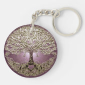 Boom van het Golden Heart Sleutelhanger (Achterkant)