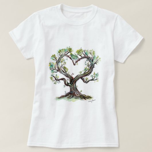 Boom van het hart t-shirt (Design voorkant)