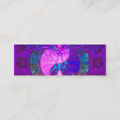 Boom van het hart van het leven mini visitekaartje (Achterkant)