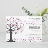 Boom van het Jubileum van de Partij van het Leven  Kaart (Staand voorkant)