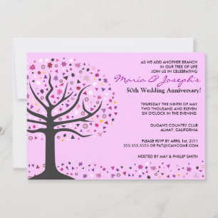 Boom van het Jubileum van de Partij van het Leven  Kaart