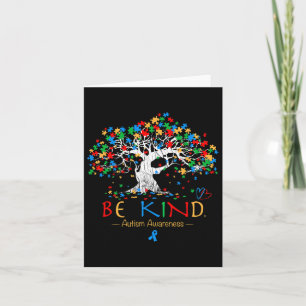 Boom van het leven Autisme Bewustmakingsmaand Puzz Kaart